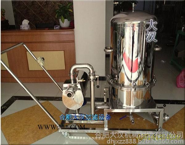 葡萄酒發(fā)酵罐  不銹鋼片式硅藻土過濾機(jī)