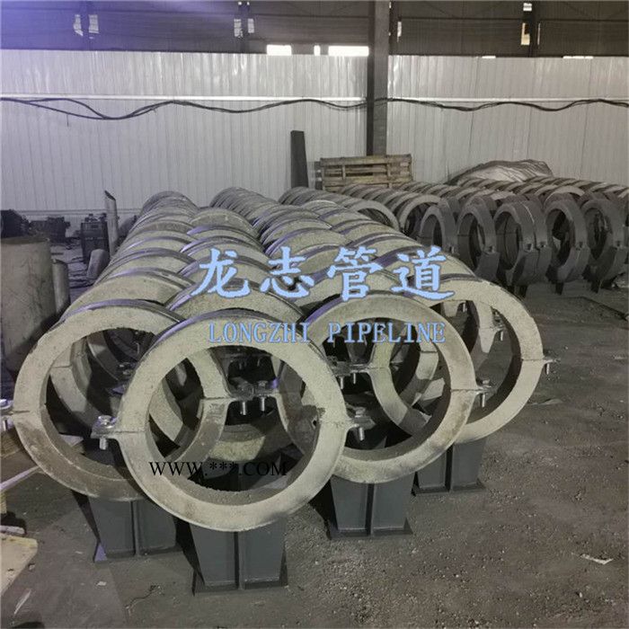 龍志管道直銷低能耗隔熱滑動(dòng)管托定制蛭石隔熱管托隔熱固定蒸汽管道滑動(dòng)支架
