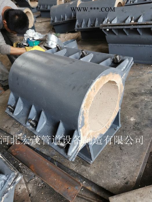 宏茂廠家供應(yīng)蛭石隔熱管托 管道滑動(dòng)支架 管道固定支架 可按圖紙訂做