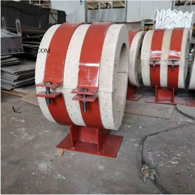 河北昊鹽 隔熱滑動(dòng)管托廠(chǎng)家 定制生產(chǎn)的鷹潭電廠(chǎng) 蛭石隔熱管托 高效隔熱固定管托 交付用戶(hù)安裝