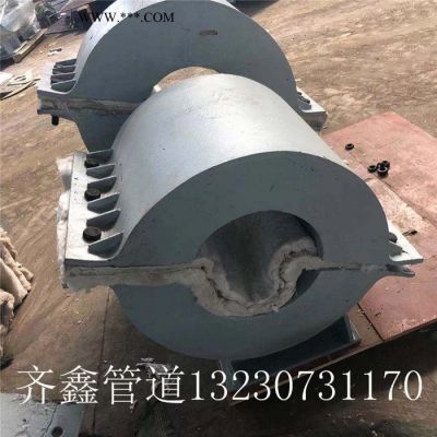齊鑫蛭石管托DN600滑動隔熱管托導向隔熱管托標準生產(chǎn)