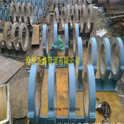高效隔熱管托是管道的支撐管托，雙管夾蛭石隔熱滑動管托制造