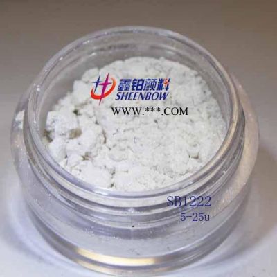注塑上用分散性極強的銀白珠光效果顏料緞銀 金紅石耐候姓 高亮度