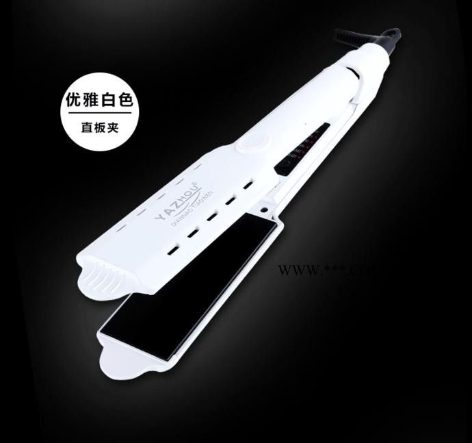 直銷電氣石陶瓷電夾板環(huán)保合金直發(fā)器燙發(fā)器玉米燙墊發(fā)根