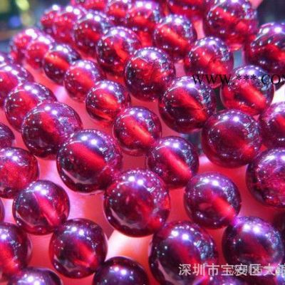 現(xiàn)貨銷售 **5A級紅石榴石手鏈  美容養(yǎng)顏女士精美手串