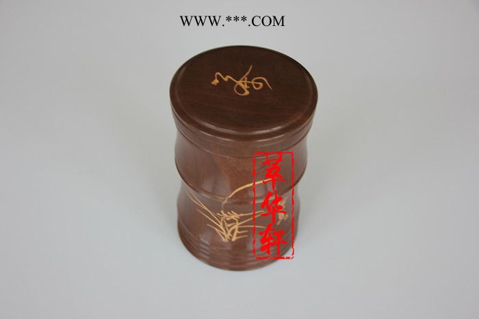 萃華軒木魚(yú)石茶葉筒木魚(yú)石茶具麥飯石茶杯子保健茶葉桶