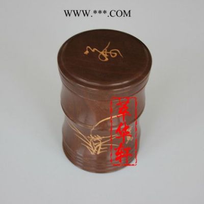 萃華軒木魚(yú)石茶葉筒木魚(yú)石茶具麥飯石茶杯子保健茶葉桶