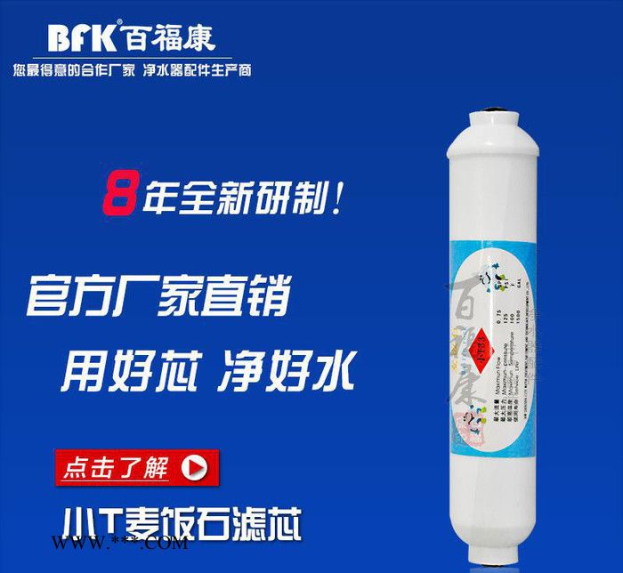 凈水器過(guò)濾芯 小t麥飯石濾芯 純水機(jī)后置濾芯 能量機(jī)濾芯