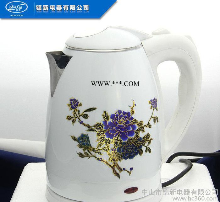 直銷 1.8L不銹鋼變色養(yǎng)生電熱水壺 自動(dòng)斷電 內(nèi)置養(yǎng)生麥飯石