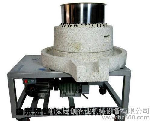 麥飯石電動石磨機 直銷大小型號電動石磨機
