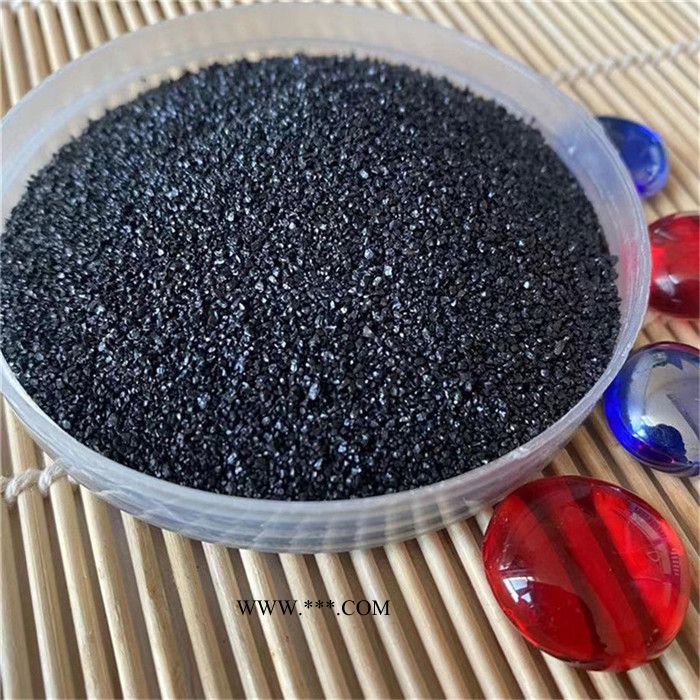 永卓現(xiàn)貨噴砂機棕剛玉 地坪砂黑剛玉 拋光除銹線路板金剛砂 水洗耐火