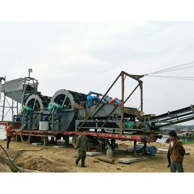 移動(dòng)破碎制沙機(jī) 對(duì)輥式制沙機(jī) 花崗石制砂機(jī) 石灰?guī)r制沙生產(chǎn)線