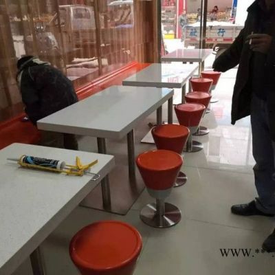 定做大理石快餐桌  人造大理石餐桌定做  廣西餐桌椅批發(fā)