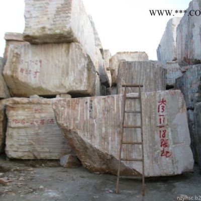 晚霞紅荒料 國產(chǎn)大理石 毛料石直銷 可混批