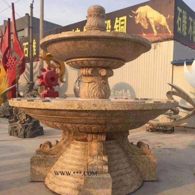 石雕噴泉  大理石噴泉風(fēng)水球   廣場大型噴泉曲陽石雕