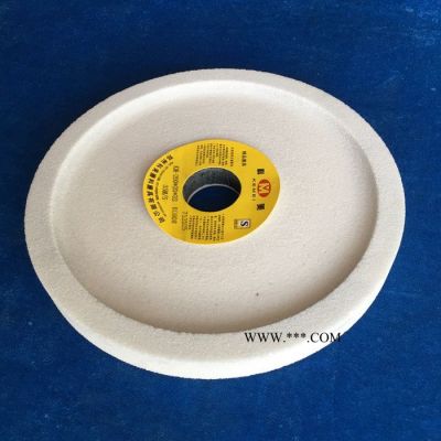 河南科美陶瓷白剛玉砂輪定制單面凹白剛玉砂輪加工高速鋼 專用鋼材