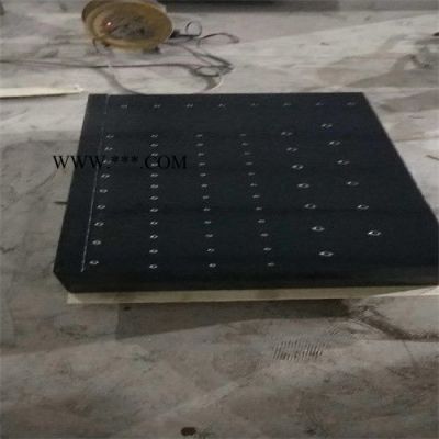**500*500*100大理石工作平臺 大理石平板 各種異形組合件 濟南青平板