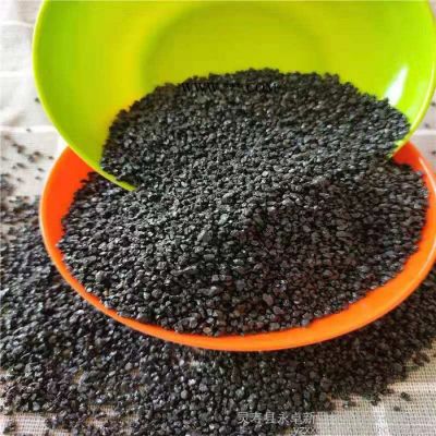 永卓供應(yīng)拋光研磨用黑剛玉磨料 耐磨金剛砂地坪 黑色石英砂 金剛砂
