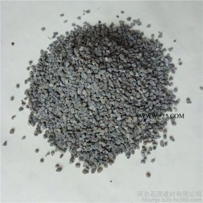 河北石茂供應地坪材料用金剛砂 拋光除銹用灰色金剛砂 黑剛玉金剛砂顆粒均勻