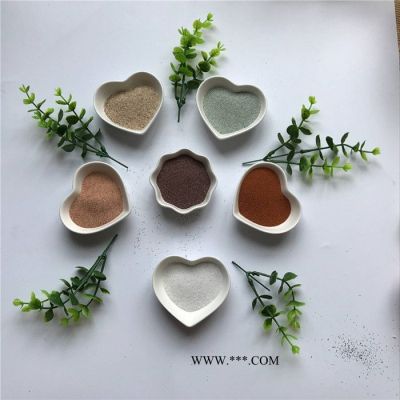 匯鑫廠家供應(yīng)10-120目石米 彩色石英砂 大理石砂