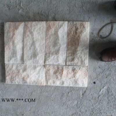 10*30芙蓉白大理石 文化石天然 文化蘑菇磚特點(diǎn) 量大優(yōu)惠