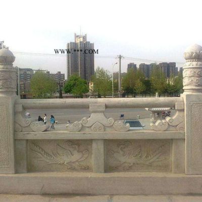 匠心** 石雕欄桿 大理石石欄桿 園庭院河道石護(hù)欄