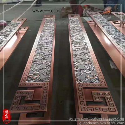 豪華氣派大門防瑪瑙不銹鋼拉手 不銹鋼鍍銅拉手 不銹鋼鈦金拉手