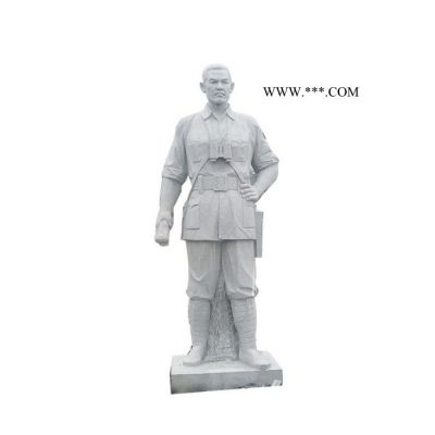大理石解放軍雕塑漢白玉紅軍人物浮雕雕塑英雄石雕人物雕塑
