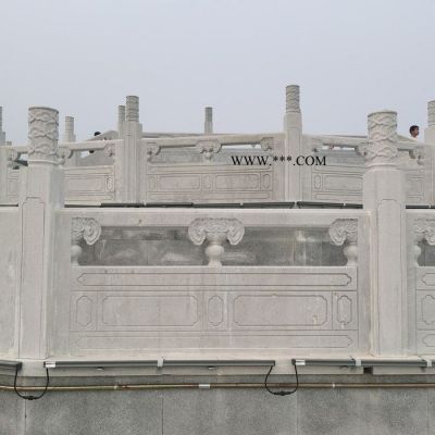 山東大理石欄桿價(jià)格    漢白玉石欄桿   軒盛園林 支持定制  廠家直發(fā)