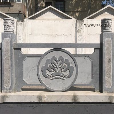 憶石宏 石雕欄桿 寺廟仿古大理石欄桿 青石欄桿 免費設(shè)計 安裝