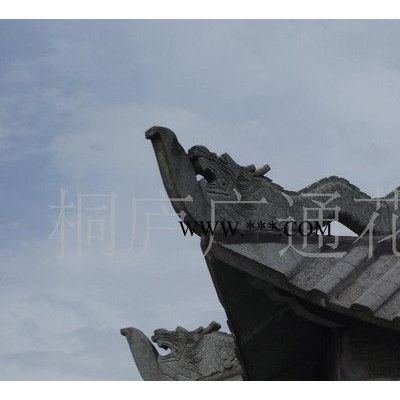 六角石亭—批發(fā)桐廬芝麻青雪花青花崗石石材石料