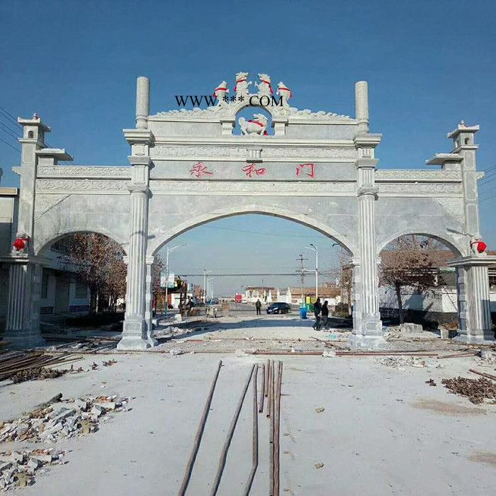 直銷  村口青石石牌坊 大理石牌坊 廠家批發(fā)