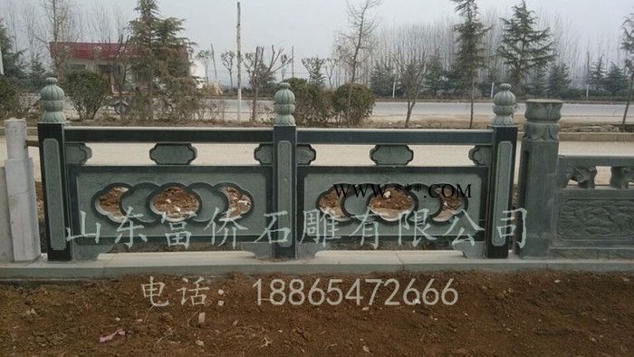 富僑石雕  供應(yīng)石雕欄桿 花崗石護(hù)欄 橋梁石攔桿