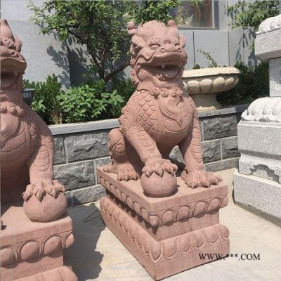 沐澤供應(yīng)石雕麒麟 大理石雕刻麒麟 庭院別墅酒店招財擺件定做加工天然石材動物