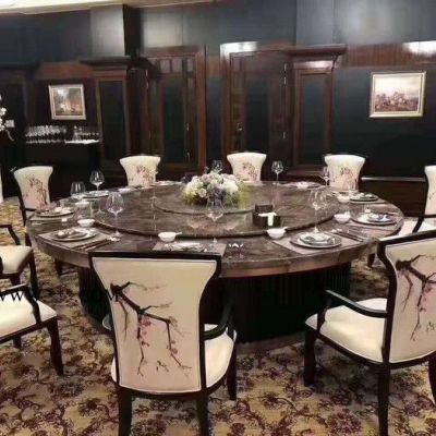 生產(chǎn)酒店實(shí)木電動(dòng)餐桌 大理石電動(dòng)餐桌 紅木雕花電動(dòng)餐桌