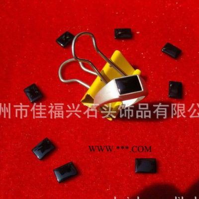 專業(yè)加工 瑪瑙 黑瑪瑙 形狀的 戒面 7*9 加工 【天然石加工】