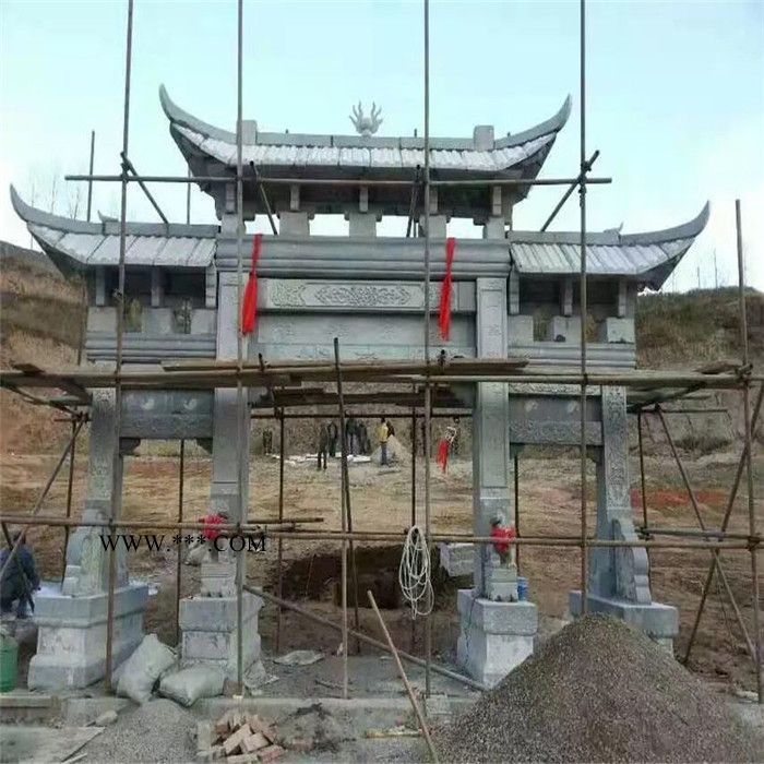 道路石牌坊定制 大理石牌坊定做 大理石山門(mén)價(jià)位