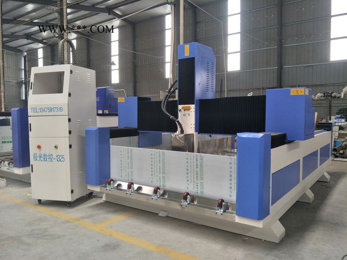 石材雕刻機(jī) 1325浮雕墓碑大理石圓柱石獅子 石材金屬雕刻機(jī)