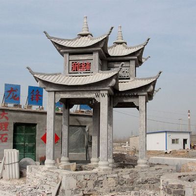 星博石業(yè) 石亭子石雕亭子景區(qū)亭子園林亭子大理石亭子等品牌