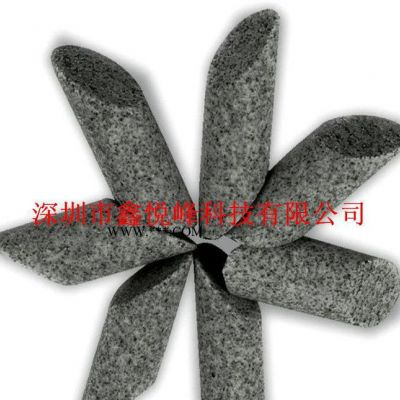 斜圓柱 棕剛玉  磨料  研磨石