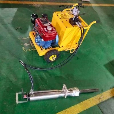 悍博 大理石礦山開山劈石機器 手推式液壓劈裂機 混凝土電動分裂機