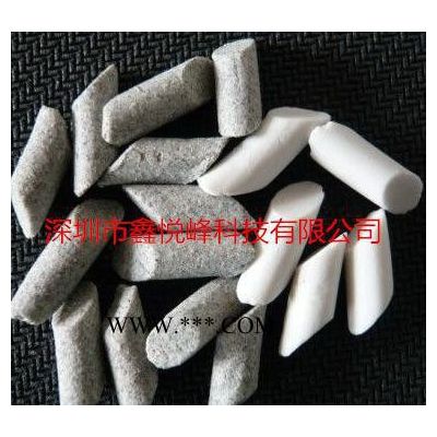 斜圓柱  白剛玉  磨料  研磨石