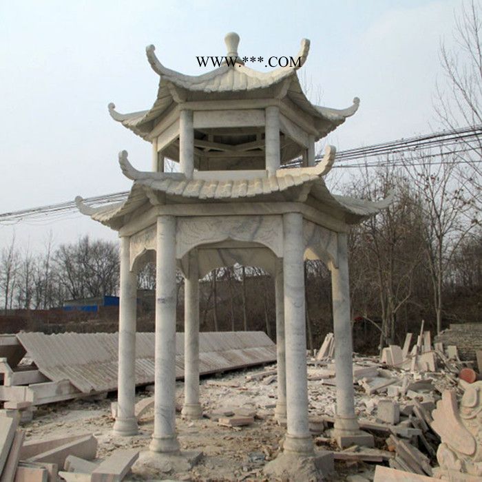 星博石業(yè) 青石涼亭大理石涼亭歐式?jīng)鐾@林四角亭等歡迎質(zhì)詢