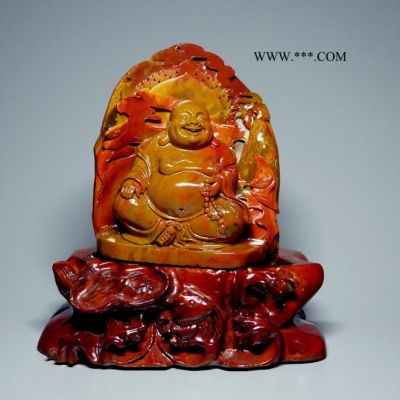 平安笑佛 瑪瑙擺件 規(guī)格：高13寬12厚6.5cm