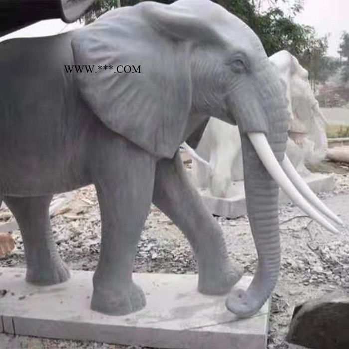 大理石麒麟 公園動物石雕 動物石雕廠家