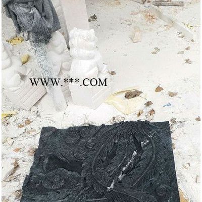 石頭雕刻壁畫 海浪花大理石石雕工藝品供應(yīng) 有多種顏色供選擇