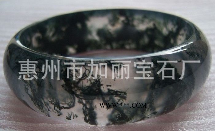 供應(yīng)水草瑪瑙手鐲 廣東惠州市加麗寶石專(zhuān)業(yè)制造商(圖)