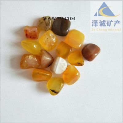 五彩石子拋光雨花石 瑪瑙石 鵝卵石批發(fā) 景觀石 規(guī)格齊全 舉