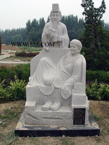 大理石漢白玉石雕偉人雕像廉政校園文化廣場擺件石雕景觀雕塑