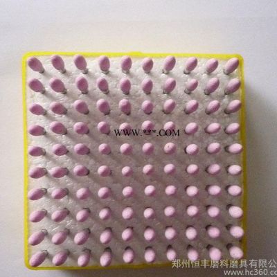 專(zhuān)業(yè)定制 鉻剛玉帶柄小磨頭 規(guī)格材質(zhì)砂輪磨頭 陶瓷磨具